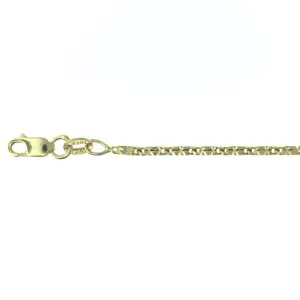 10K Yellow Gold (1.5mm) Star Chain (16" - 24")