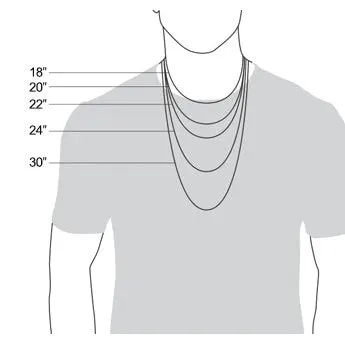 10K Yellow Gold (4mm) Solid Franco Chain (22in - 30in)