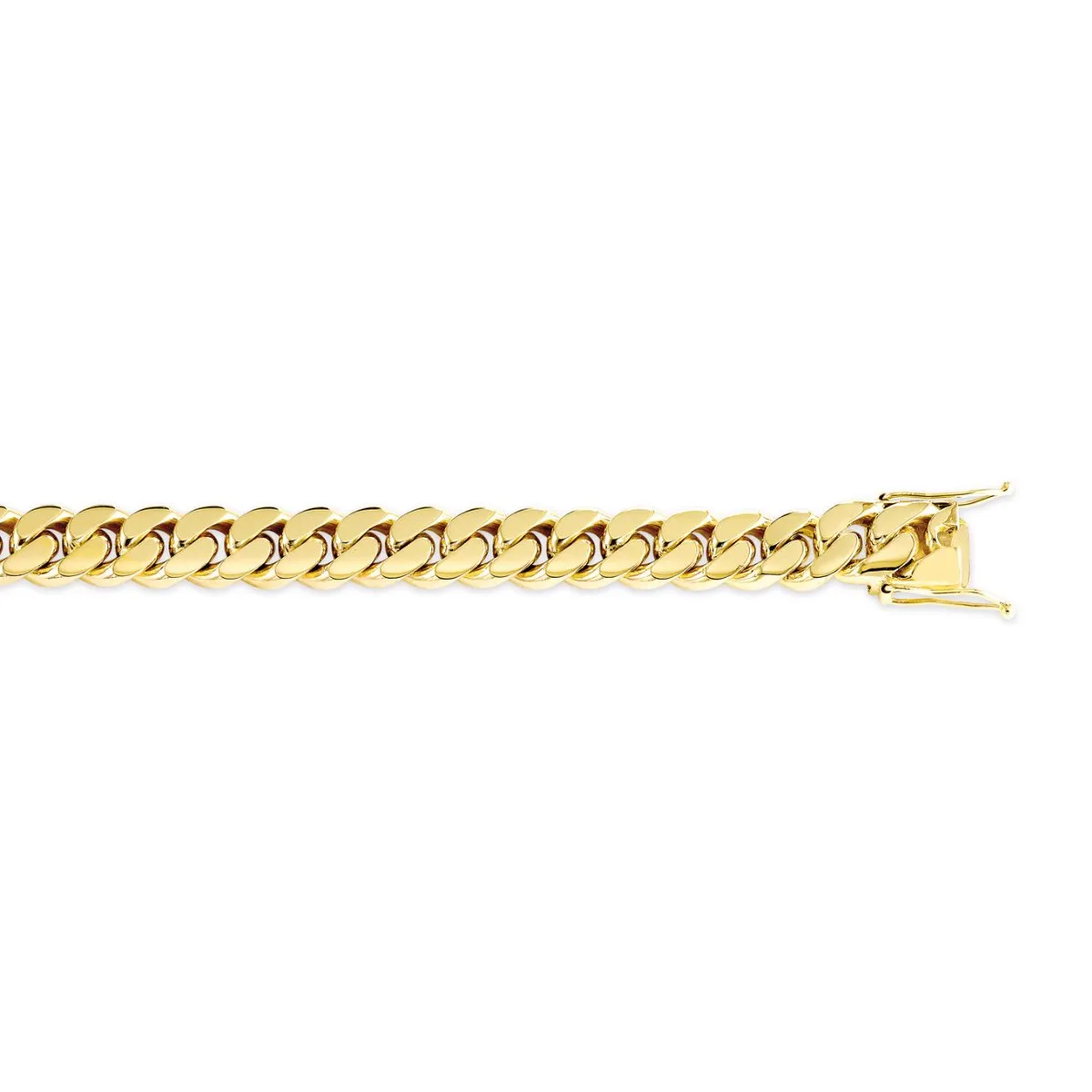 10K Yellow Gold (9.7mm) Hollow Miami Cuban Link 26"