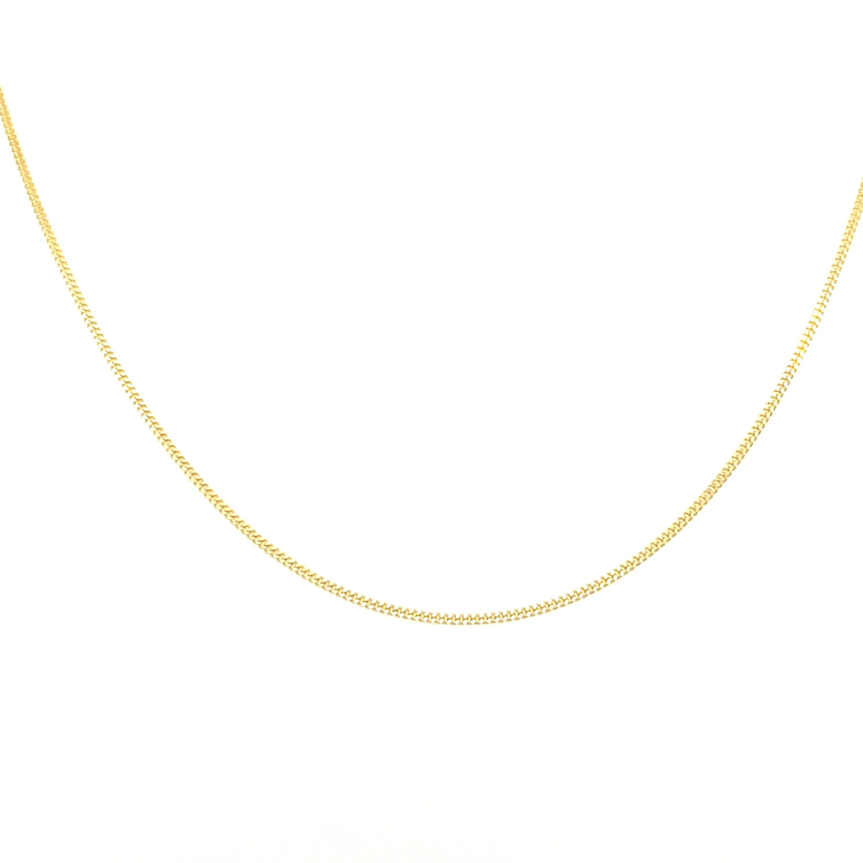 14k Gold Curb Link Chain