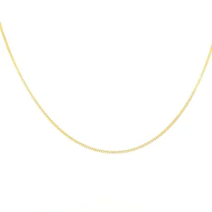 14k Gold Curb Link Chain