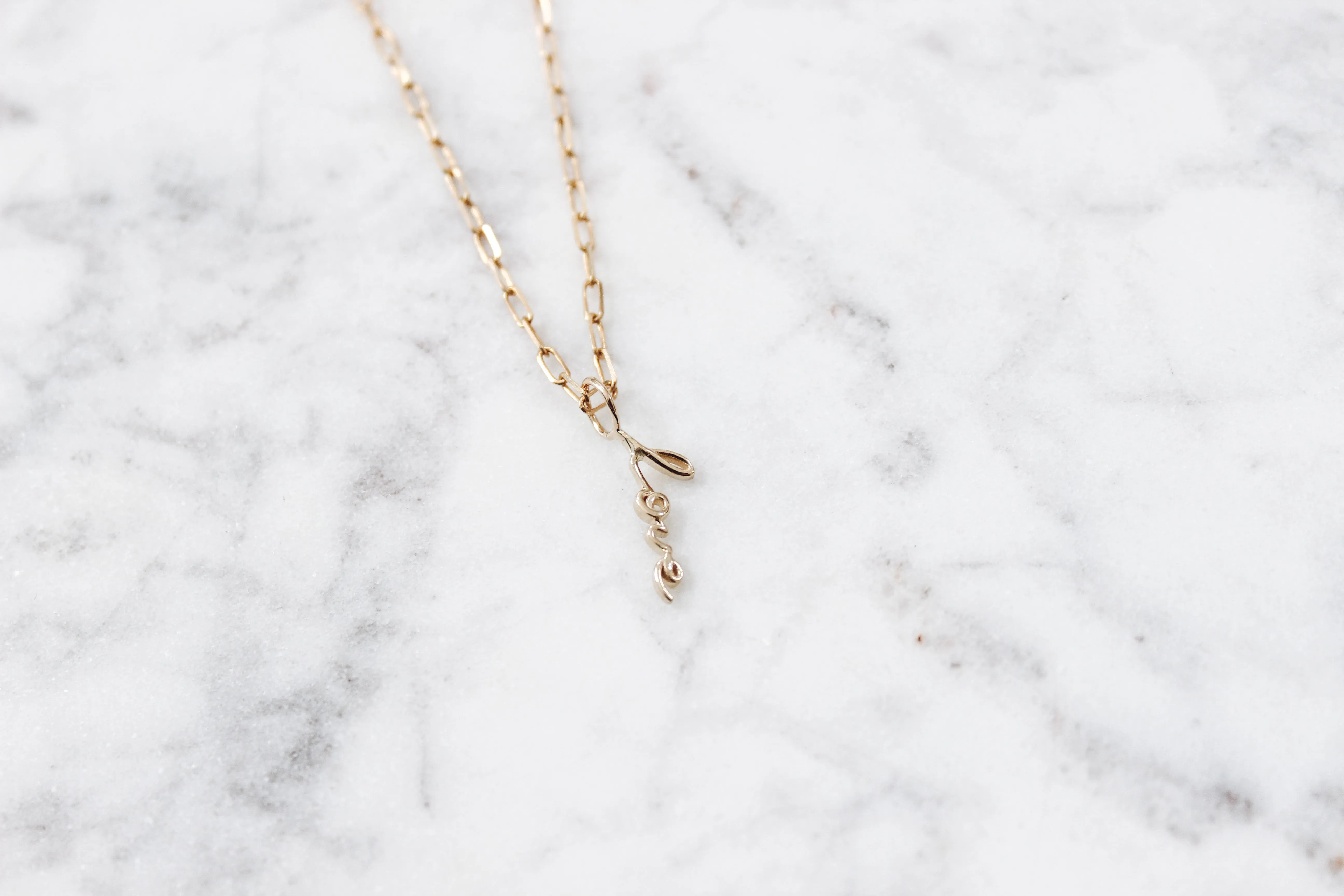 14K Love Charm