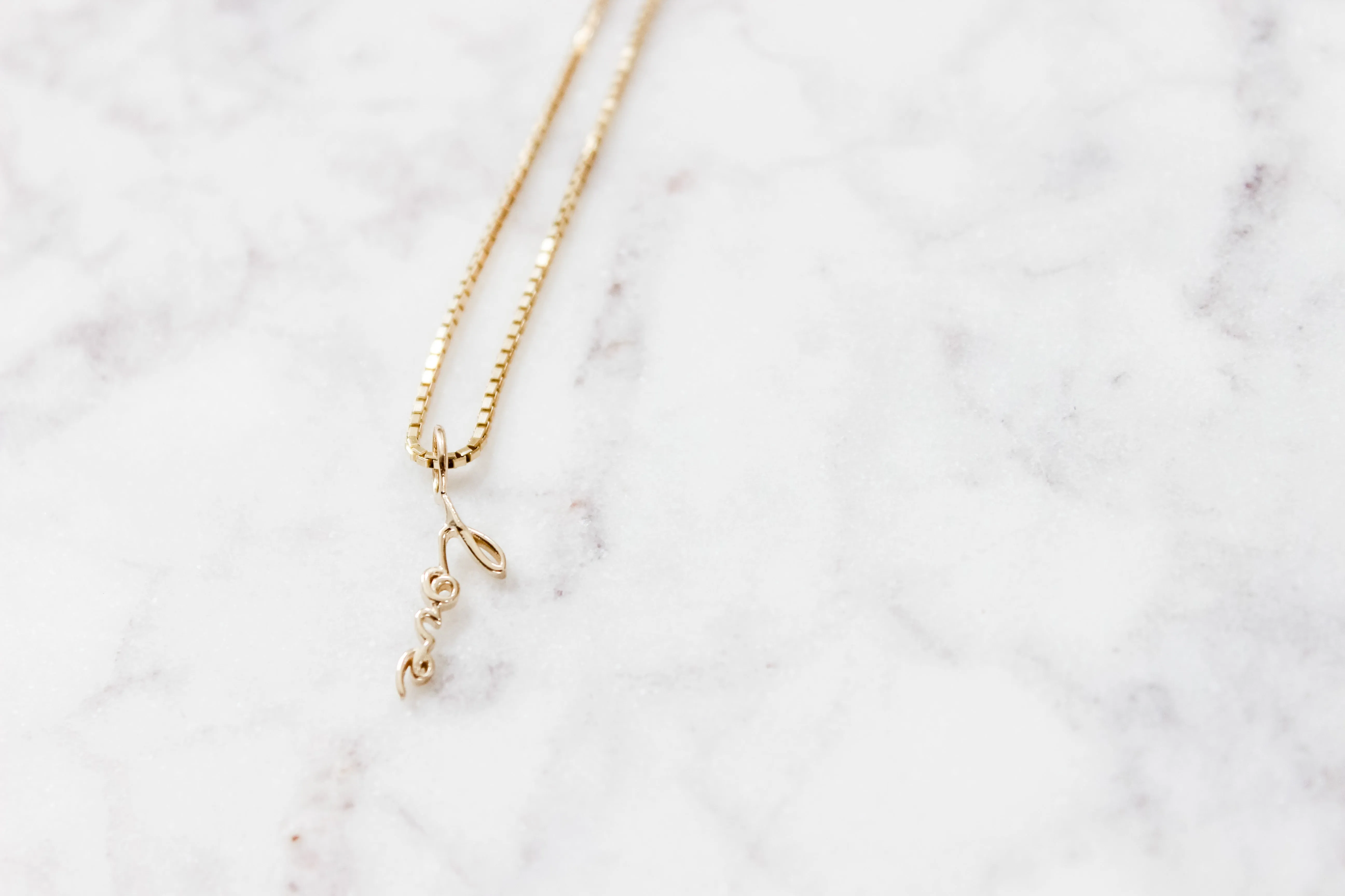14K Love Charm