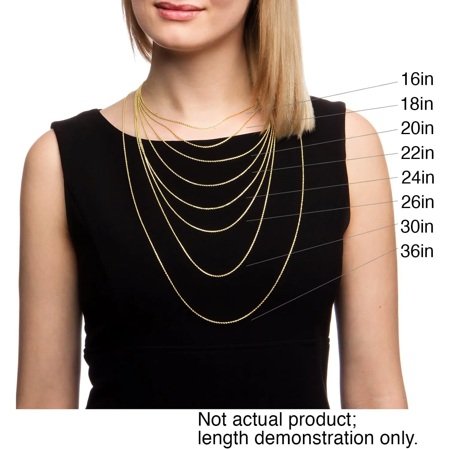 14K Yellow Gold 2mm Forsantina Cable Chain
