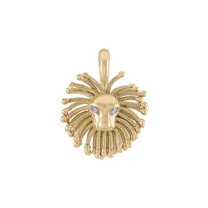 14ky Lion Pendant by Eden Presley