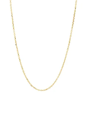 1.4mm Diamond Cut Cable Chain