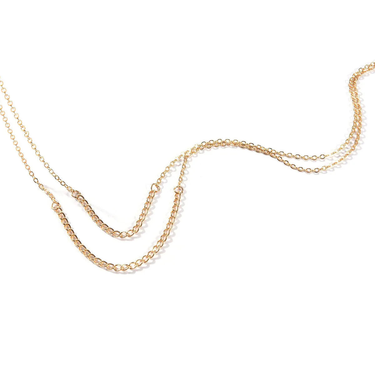 18K Gold-Plated Layered Necklace