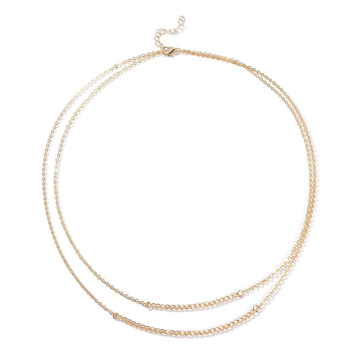 18K Gold-Plated Layered Necklace