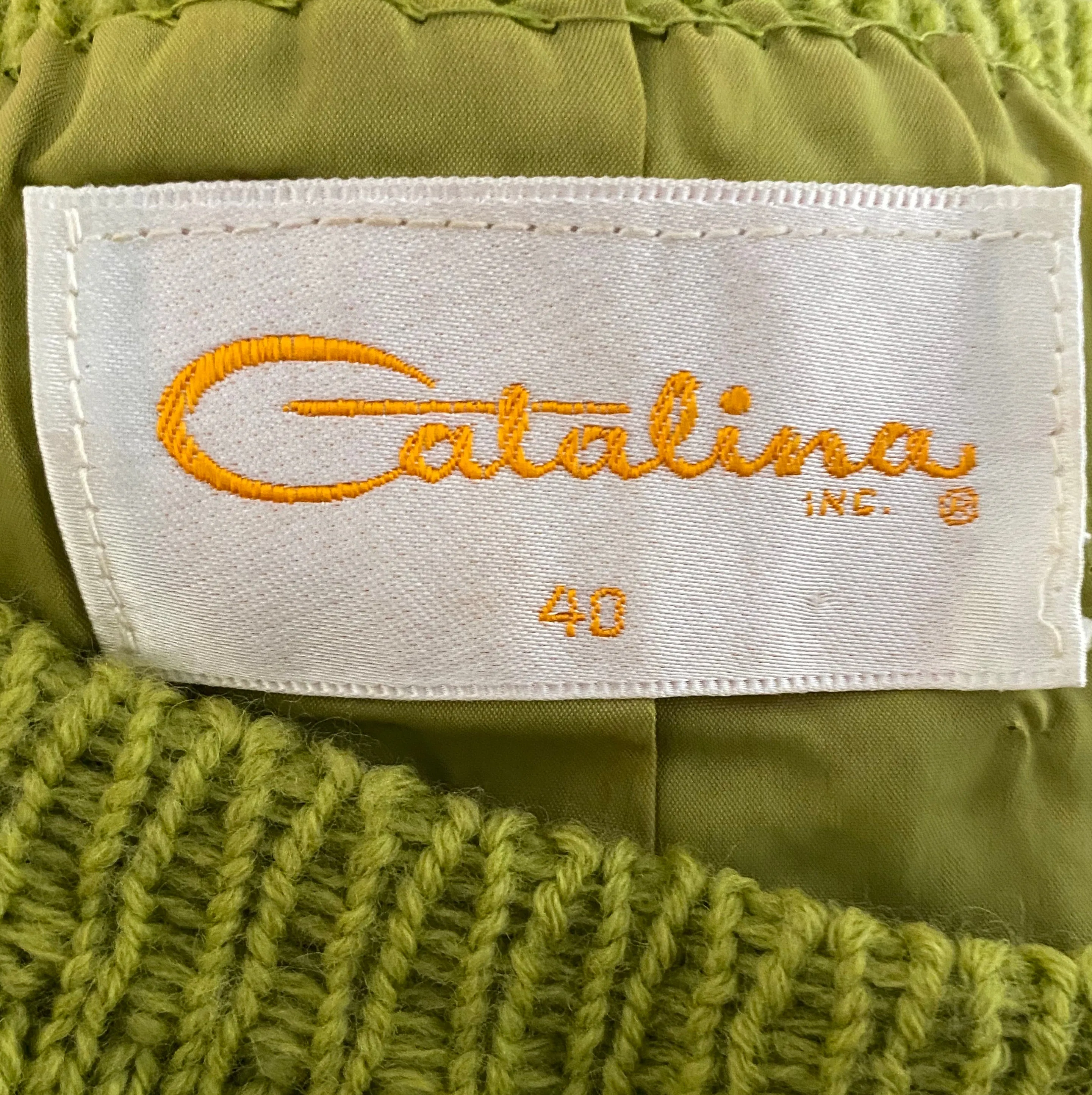 1960s Catalina Short Sleeve Sweater