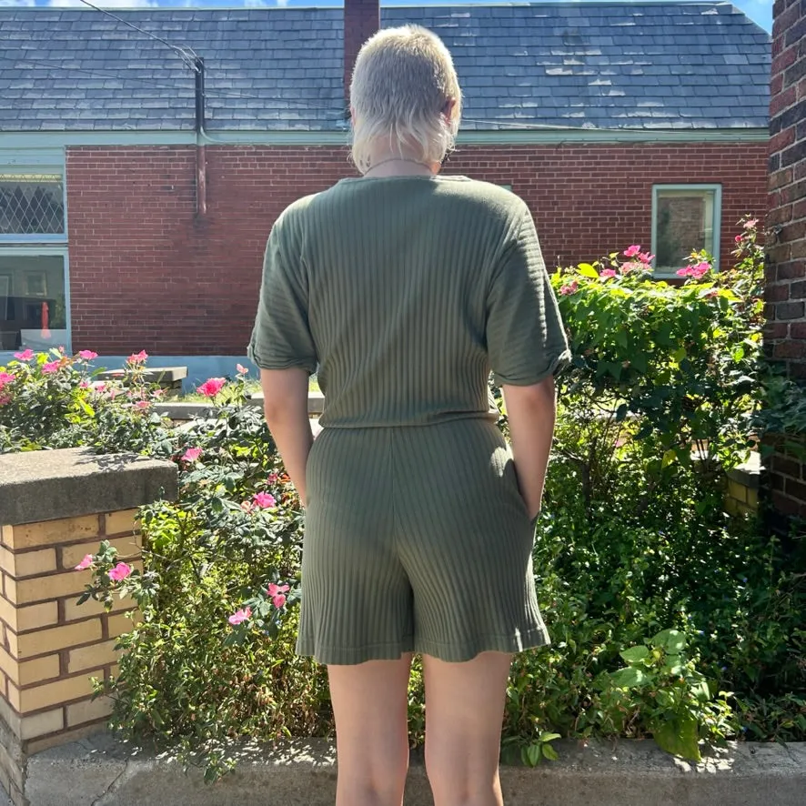 1980s/90s The Limited Ribbed romper