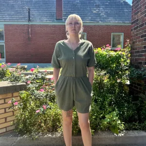 1980s/90s The Limited Ribbed romper