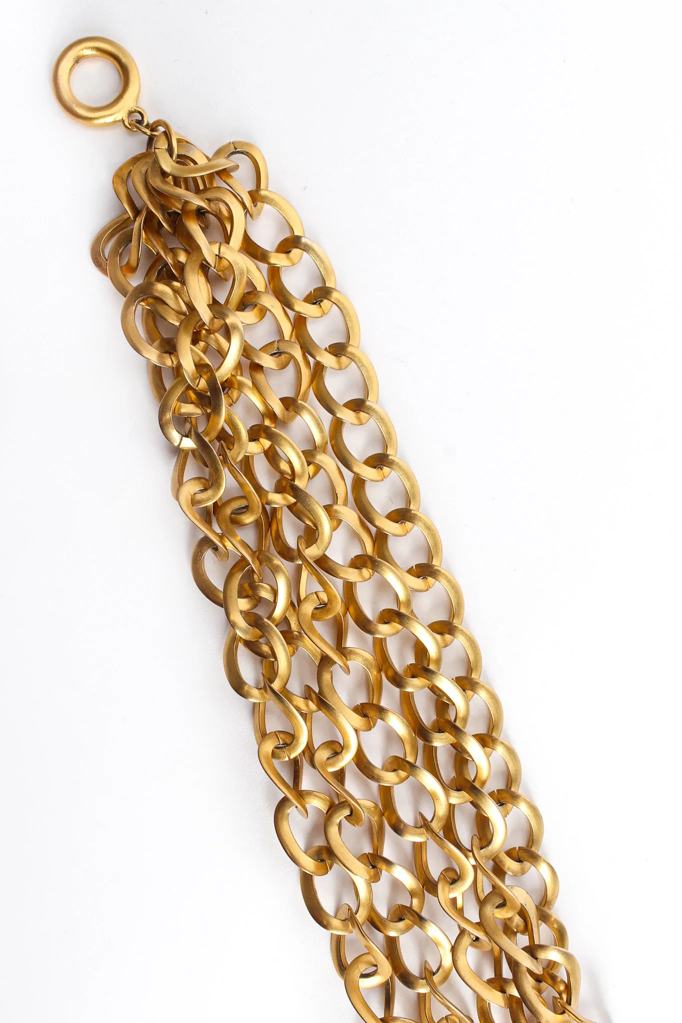 5 Chain Link Choker Necklace