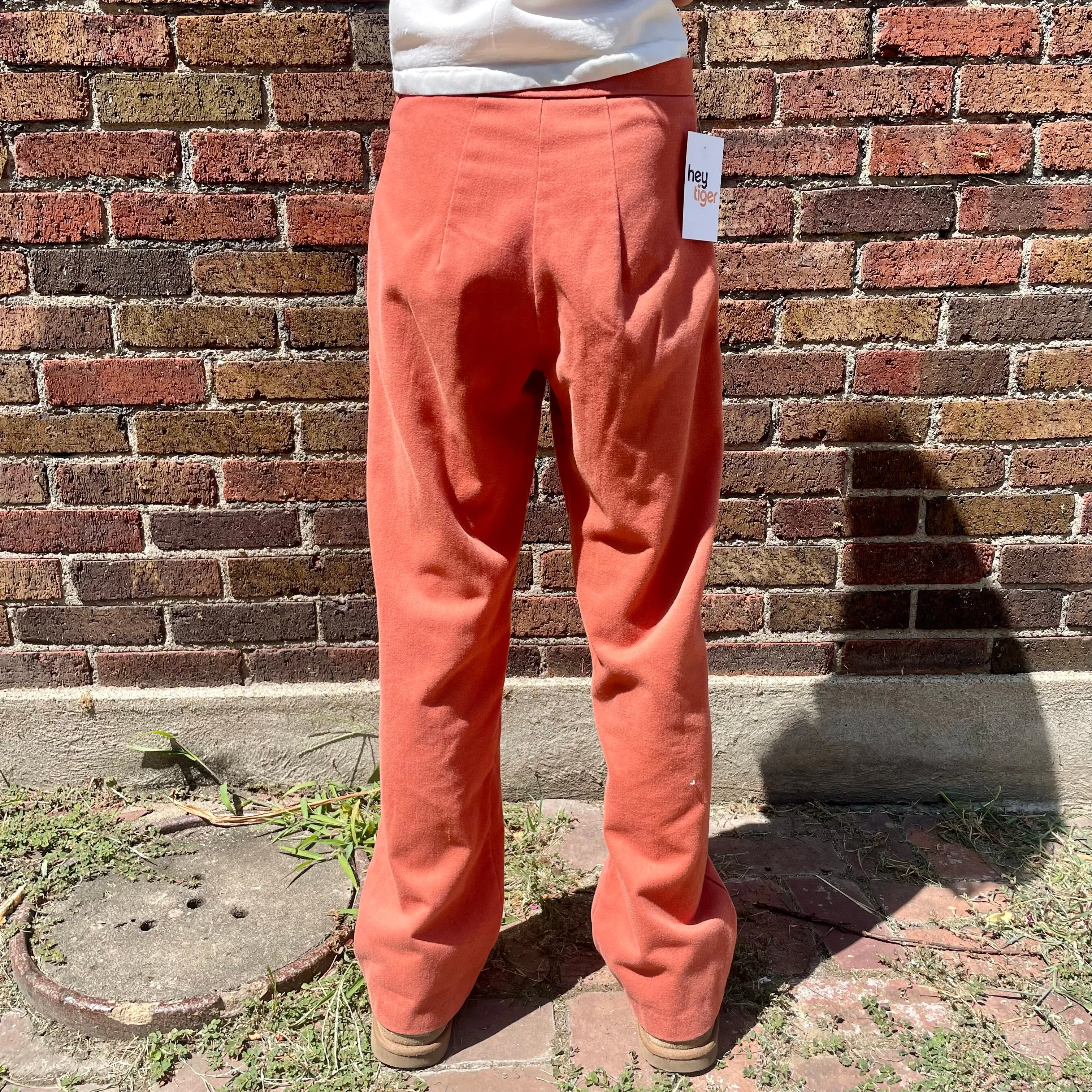 60s/70s Orange Pants