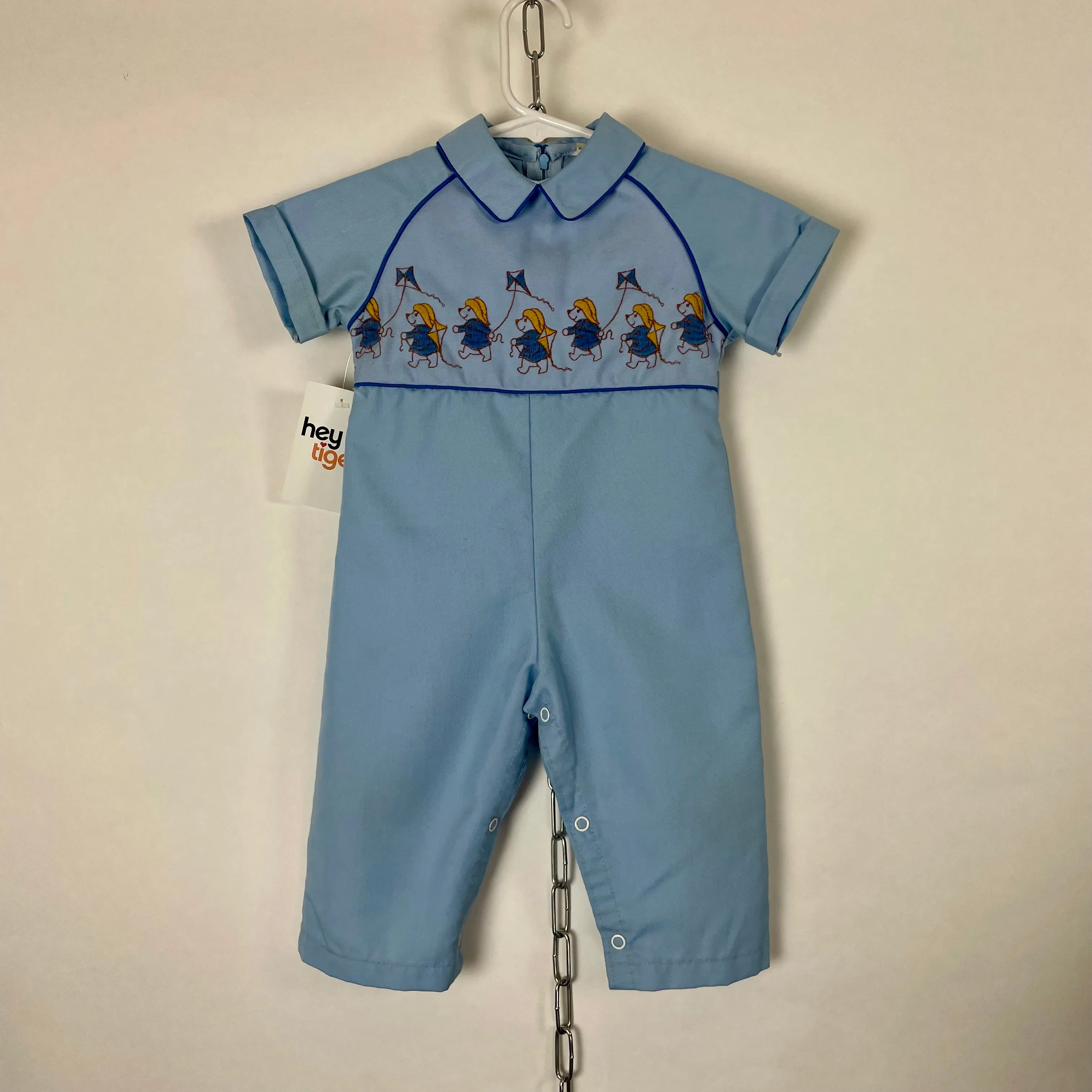 70s/80s Paddington bear jumpsuit