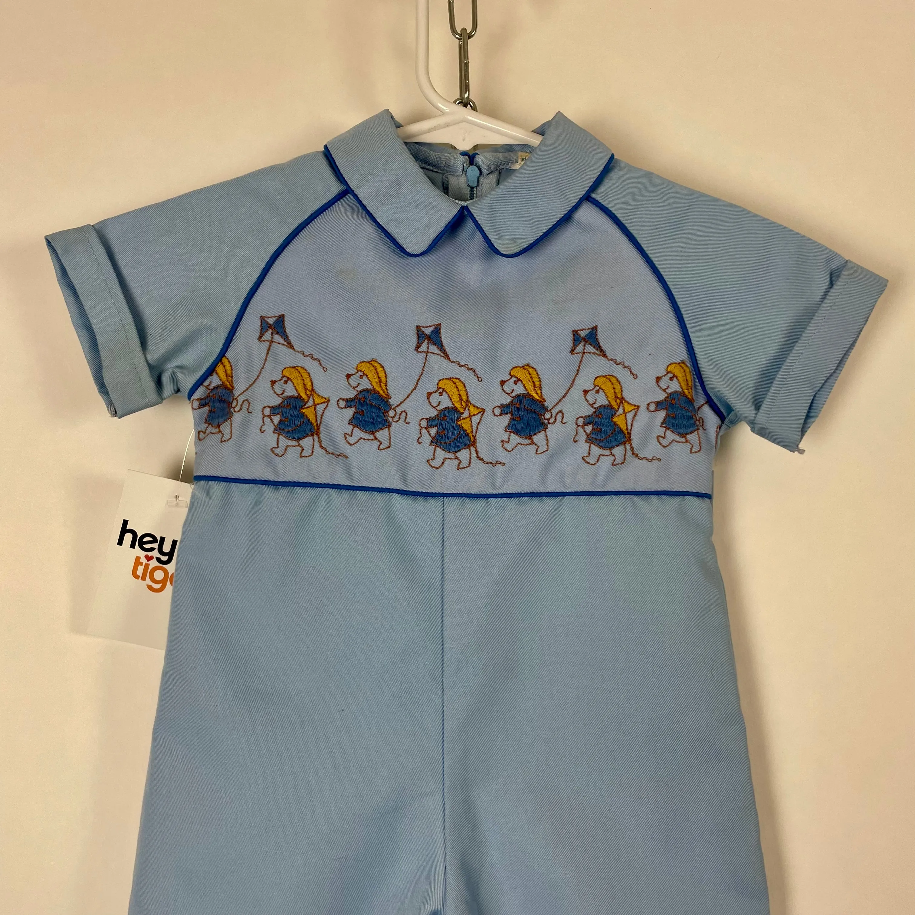 70s/80s Paddington bear jumpsuit