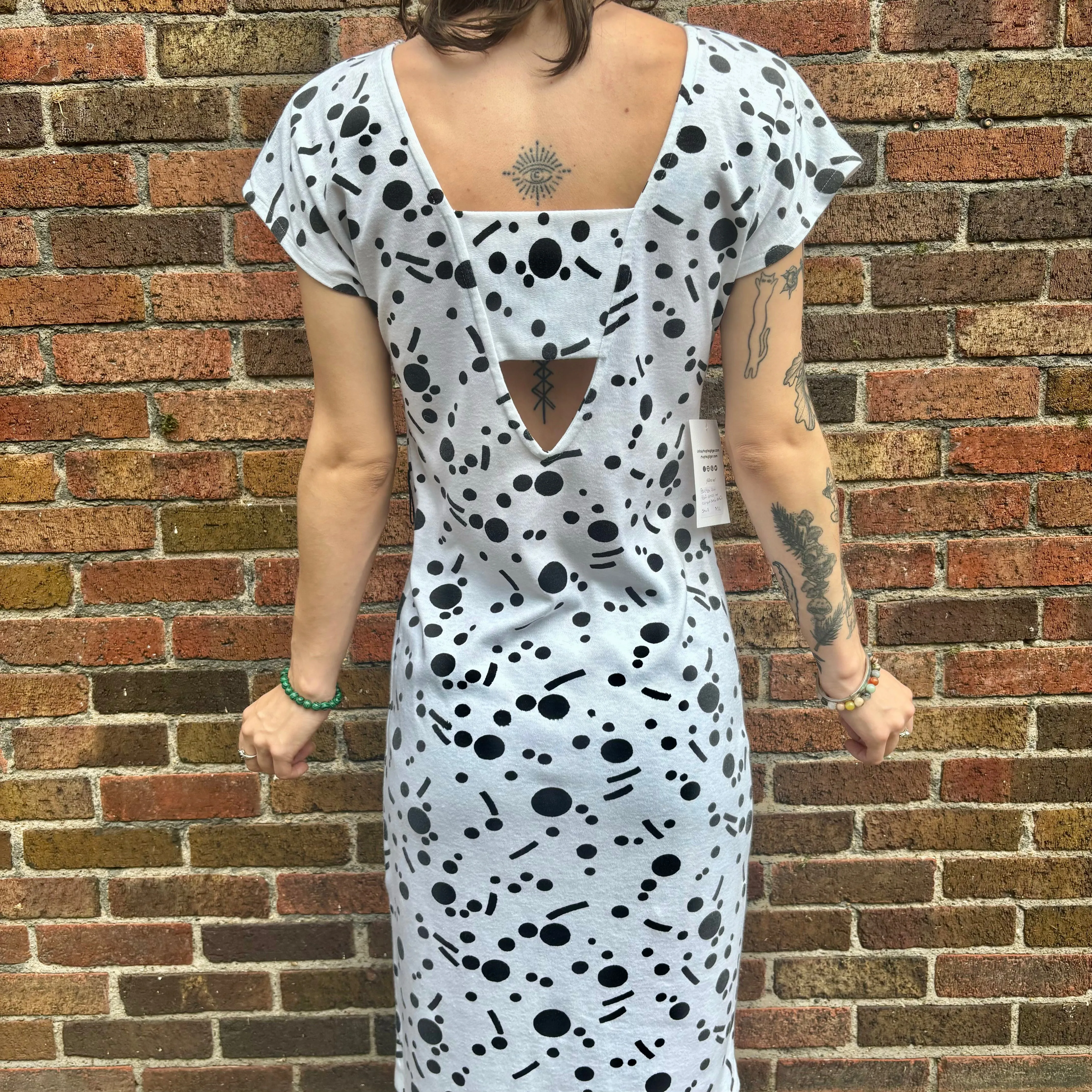 80s/90s Joni Blair dress w/ cut-out detail
