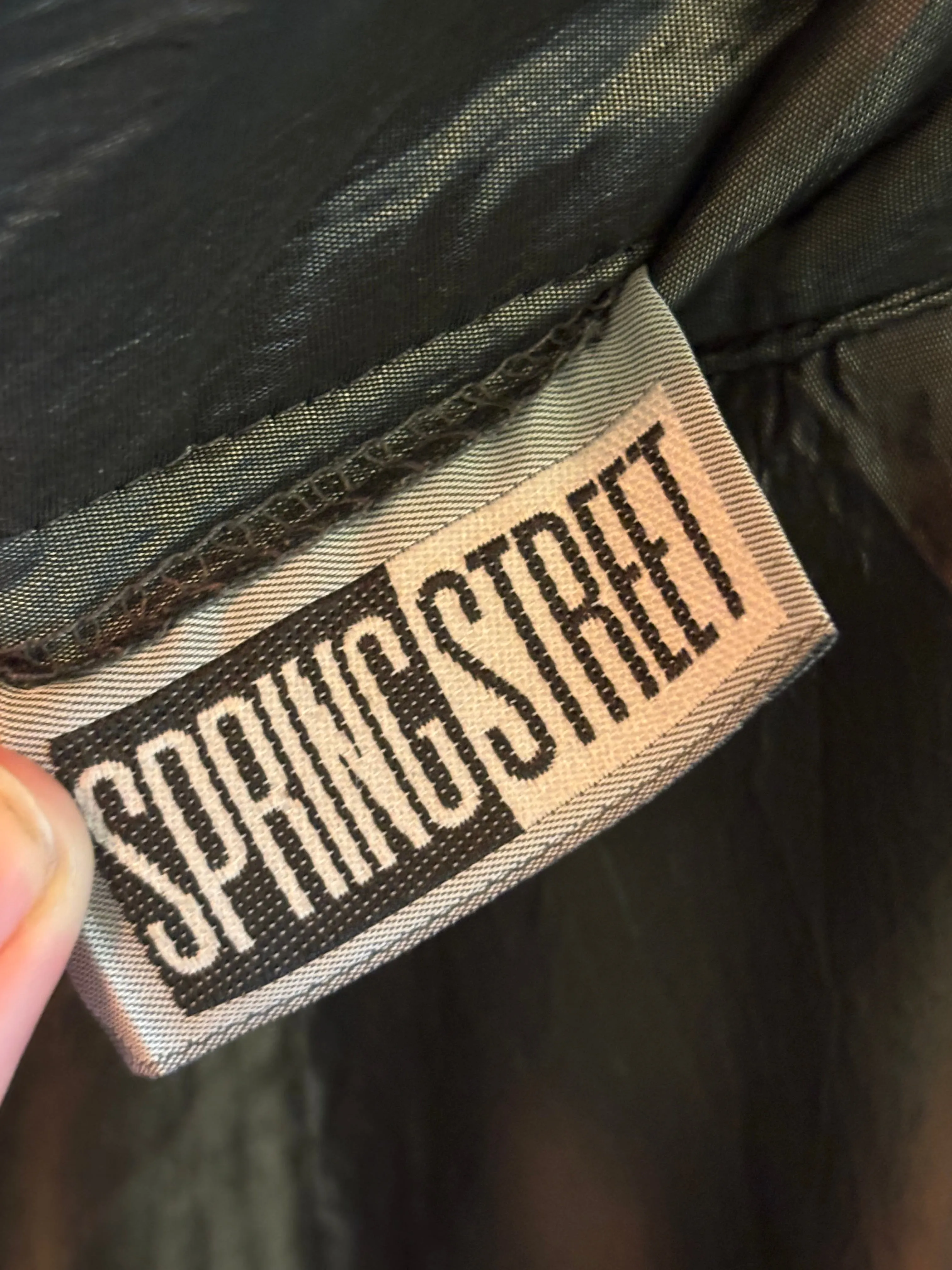 90s/00s Spring Street crinkled maxi skirt