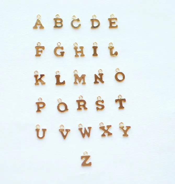 ADD A MINI INITIAL CHARM