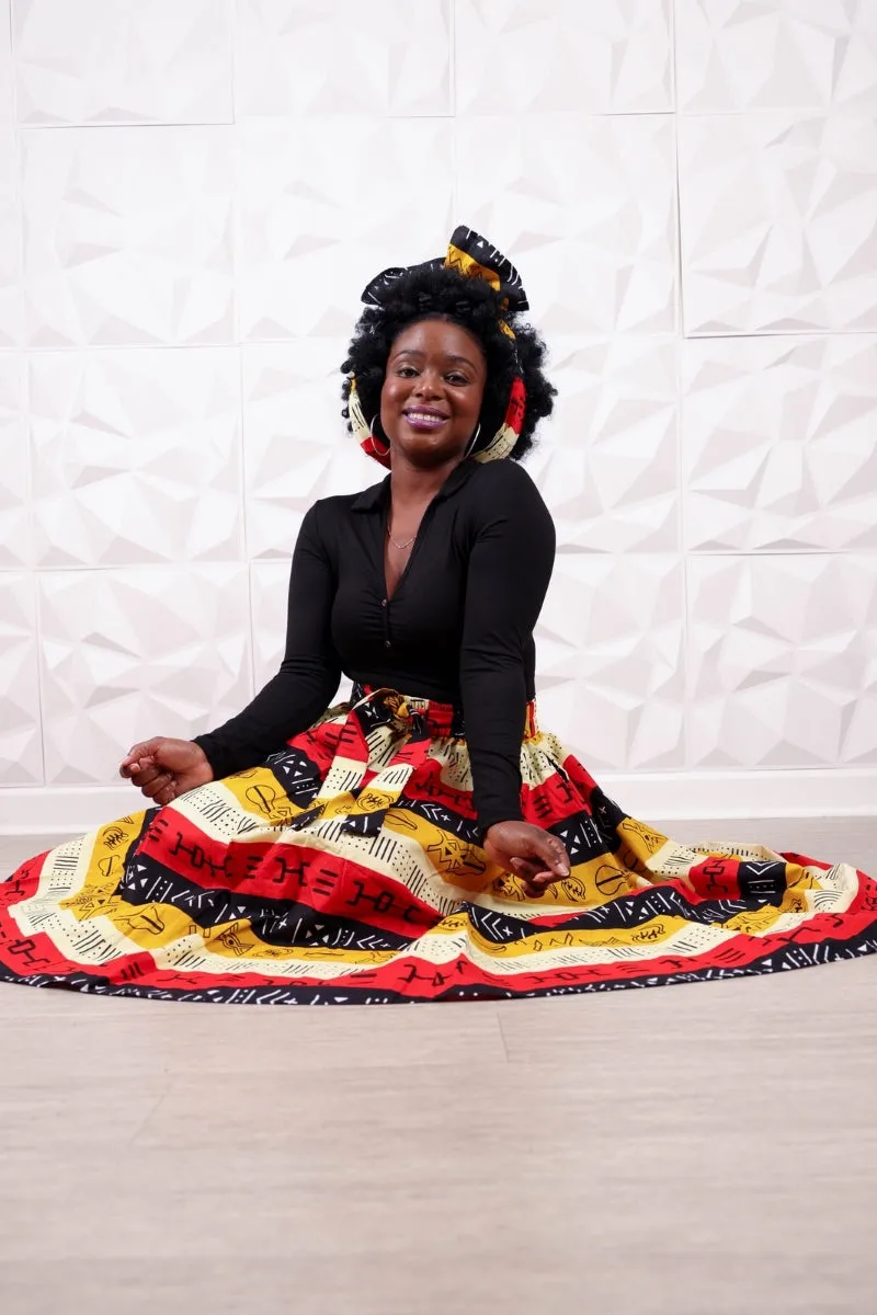 African Short Skirt Shelly