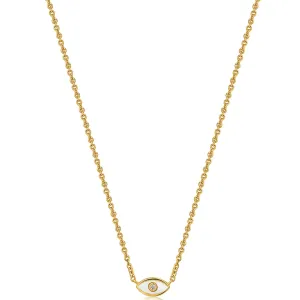 Ania Haie Dainty Evil Eye Gold Necklace