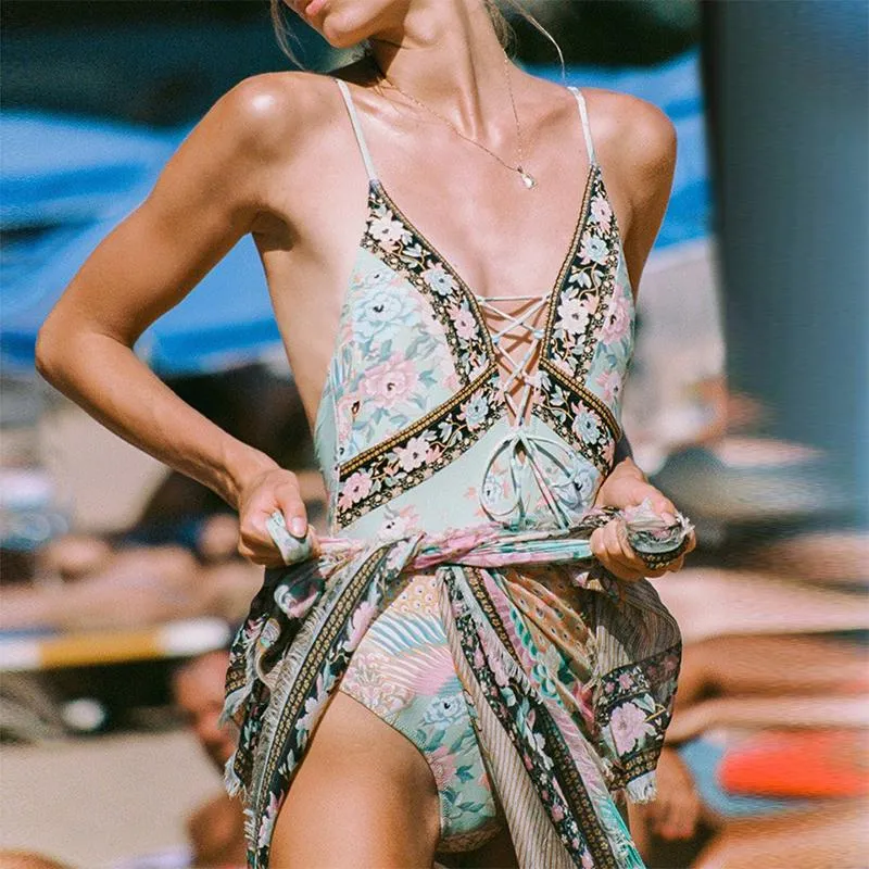 Armani Laced Up One Piece
