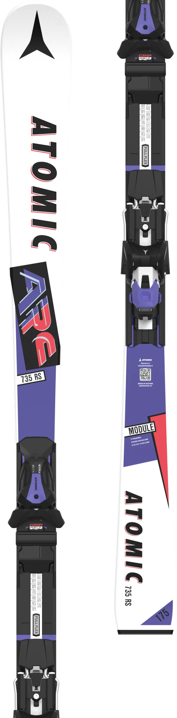 Atomic X9 S Retro ARC 735 RS Ski   I 12 GW Binding 2025
