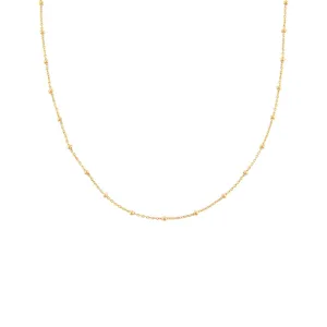 Ball Chain Necklace 14K