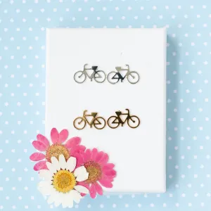 Bike Post Earring