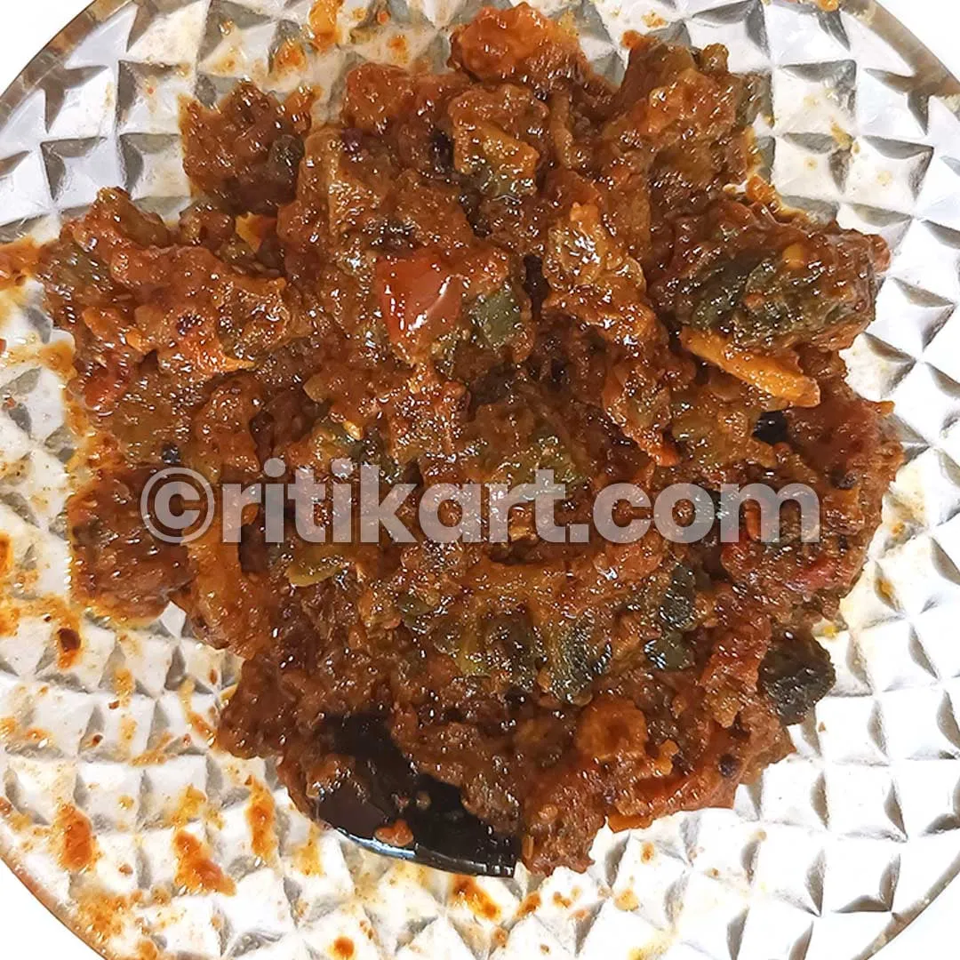 Bitter Gourd Pickle (କଲରା ଆଚାର).