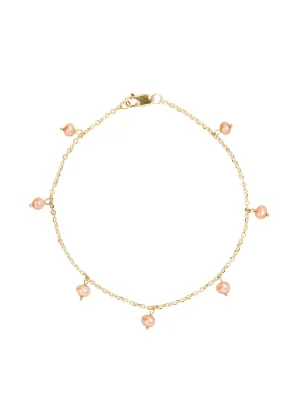 Blush Pearl Doily Bracelet