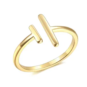 Boho & Mala 18k Gold Ring Sterling Silver (adjustable)