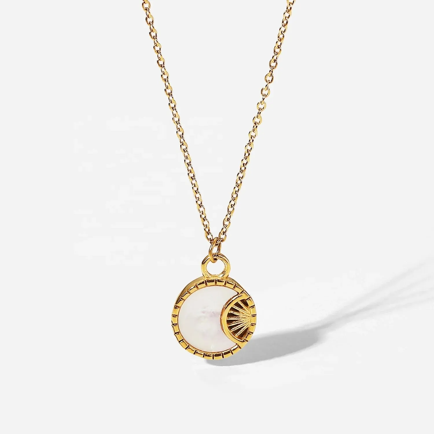 Boho & Mala Stainless Steel/ Gold Plated Necklace