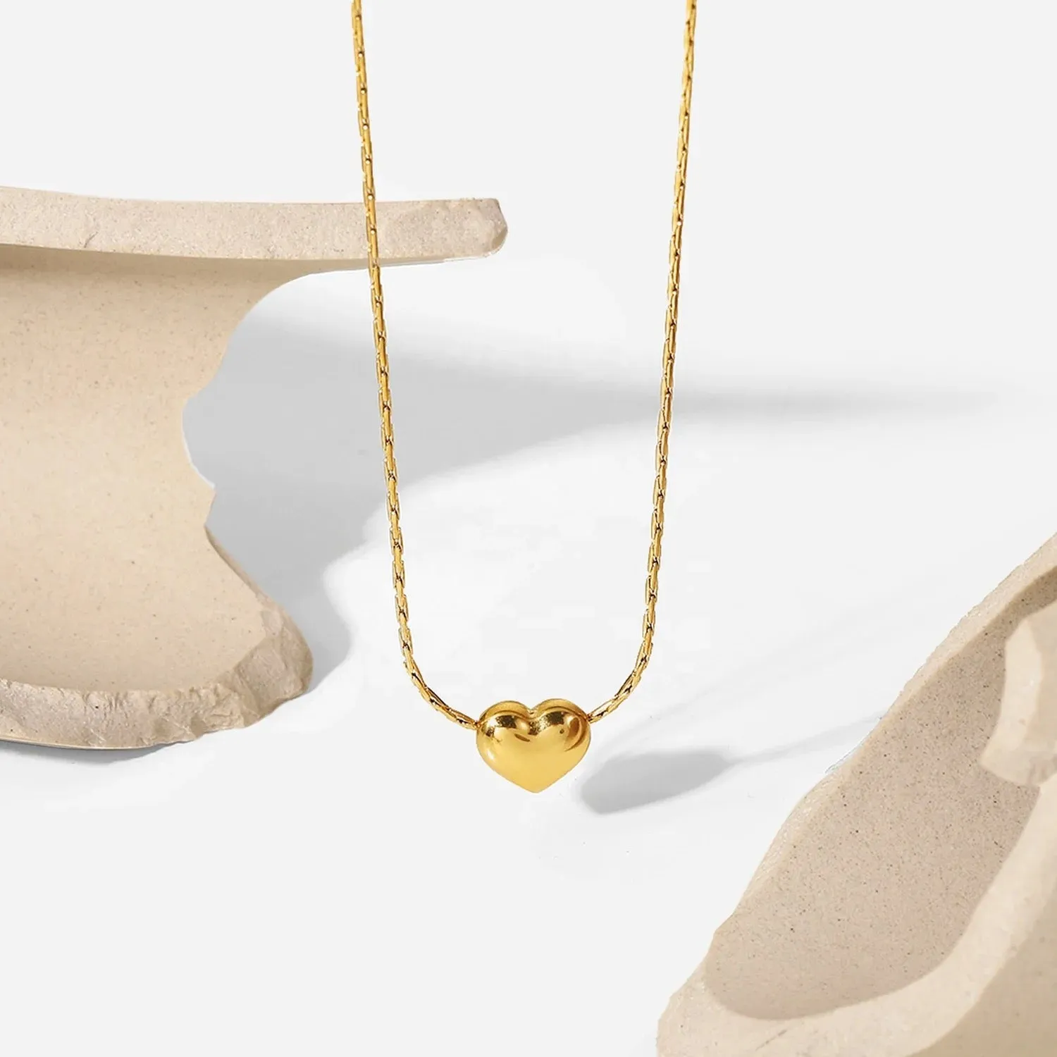 Boho & Mala Stainless Steel/ Gold Plated Necklace