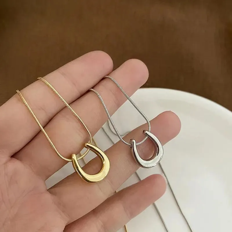Boho & Mala Stainless Steel Pendant Necklace