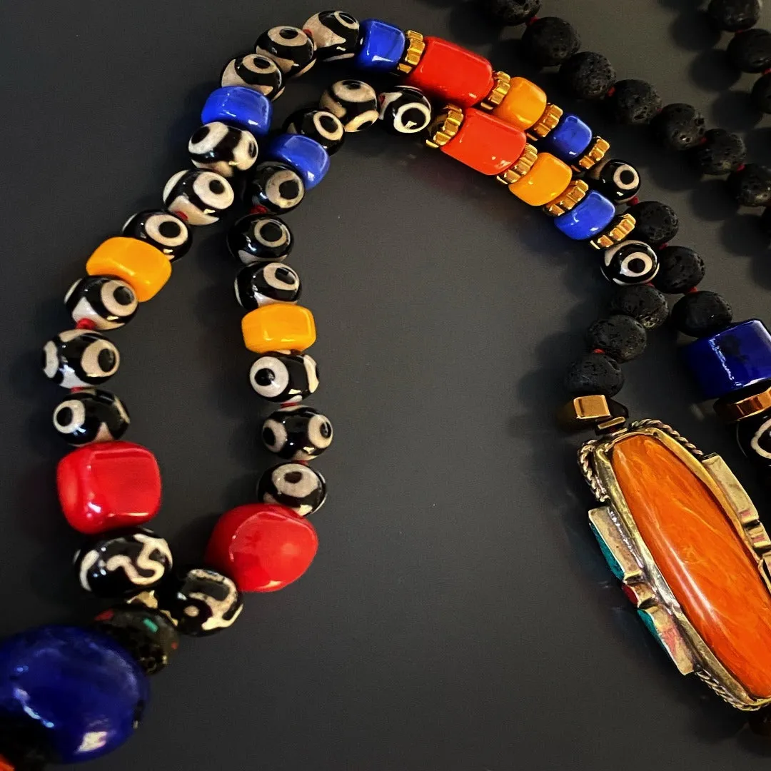 Boho Style Tassel Necklace