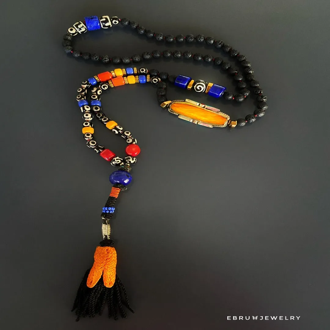 Boho Style Tassel Necklace