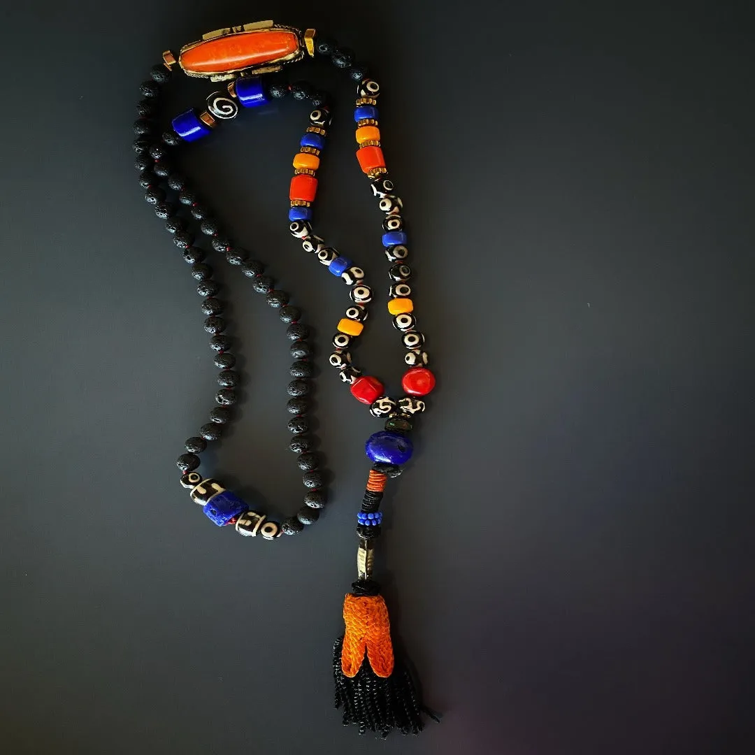 Boho Style Tassel Necklace