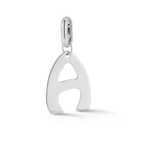 Bold Alphabet letter Charm with Enhancer