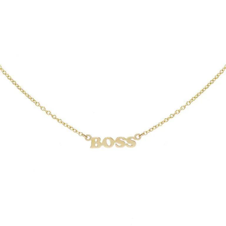 Boss Necklace 14K