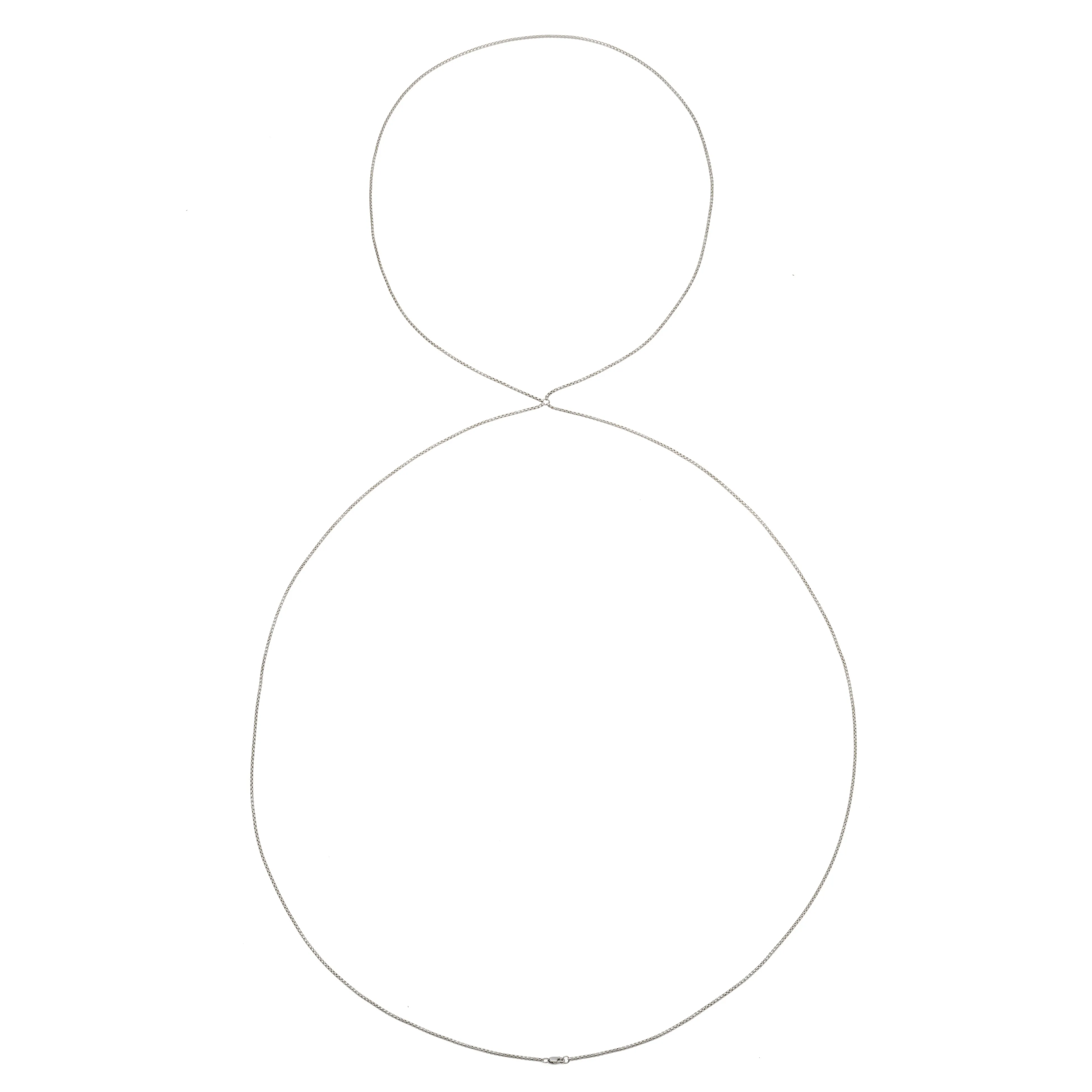 Box Body Chain - Sterling Silver