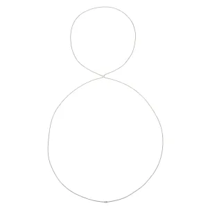 Box Body Chain - Sterling Silver