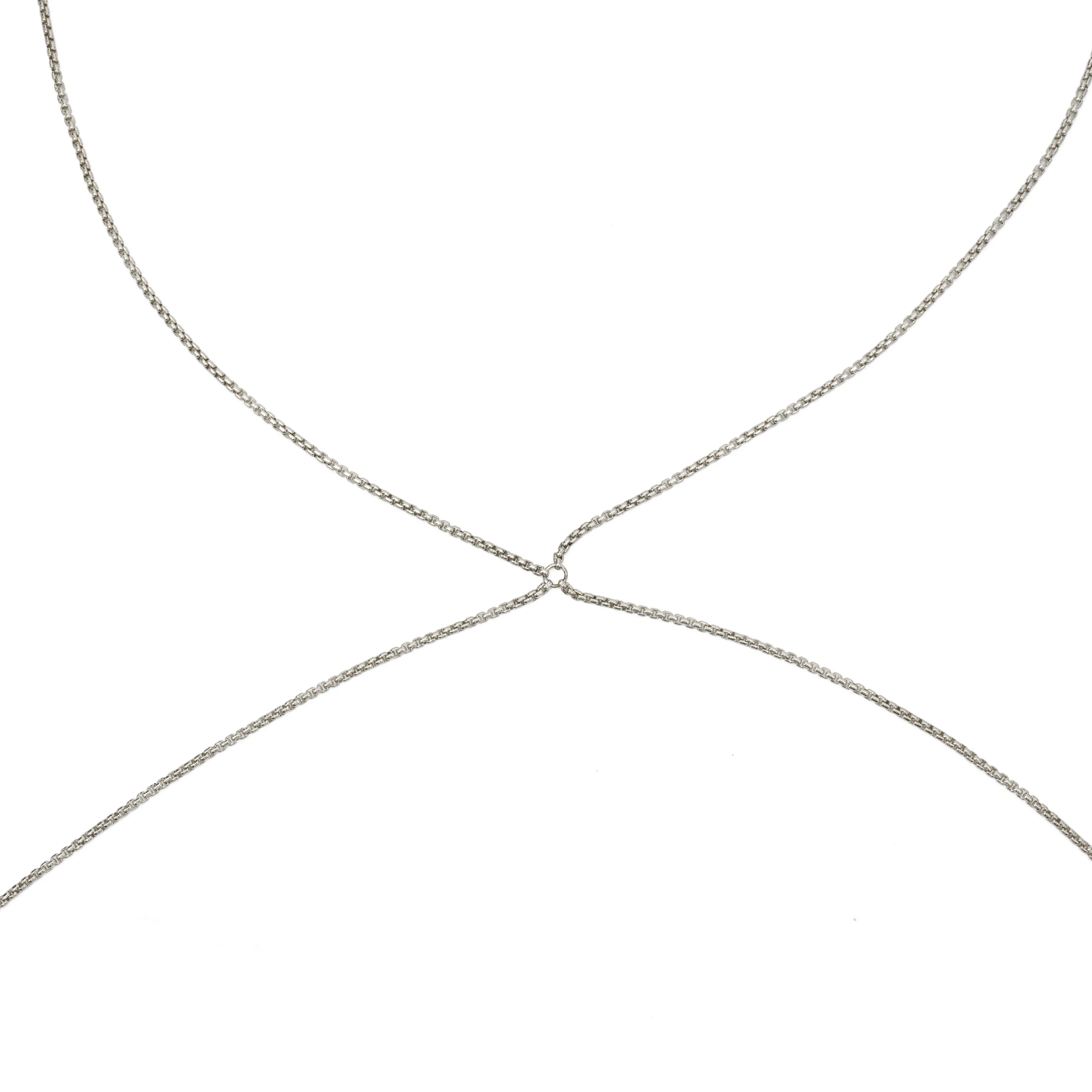 Box Body Chain - Sterling Silver