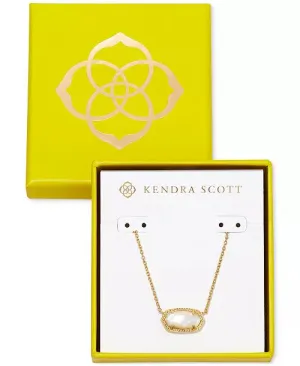 BOXED ELISA PENDANT NECKLACE