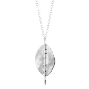 Bulawayo Sterling Silver Shield Pendant Necklace