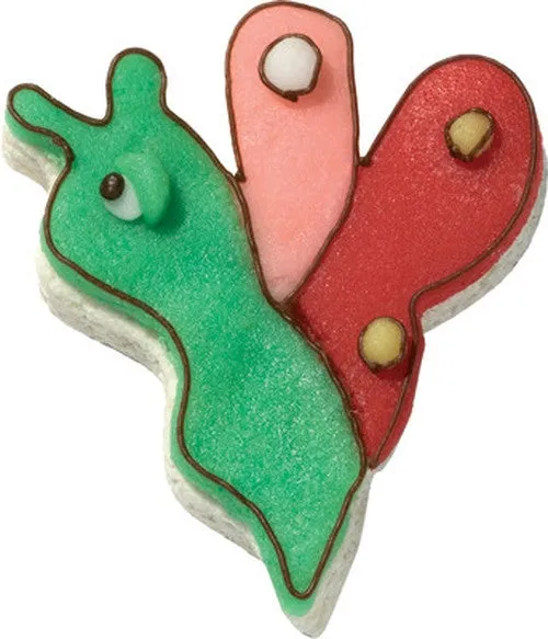 Butterfly Cookie Cutter Side View 5cm