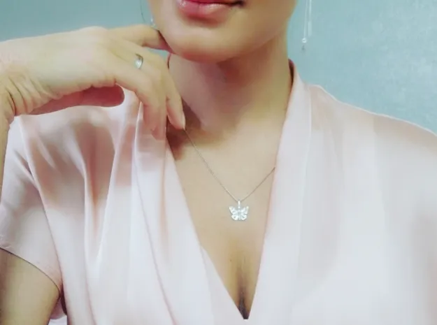 Butterfly necklace
