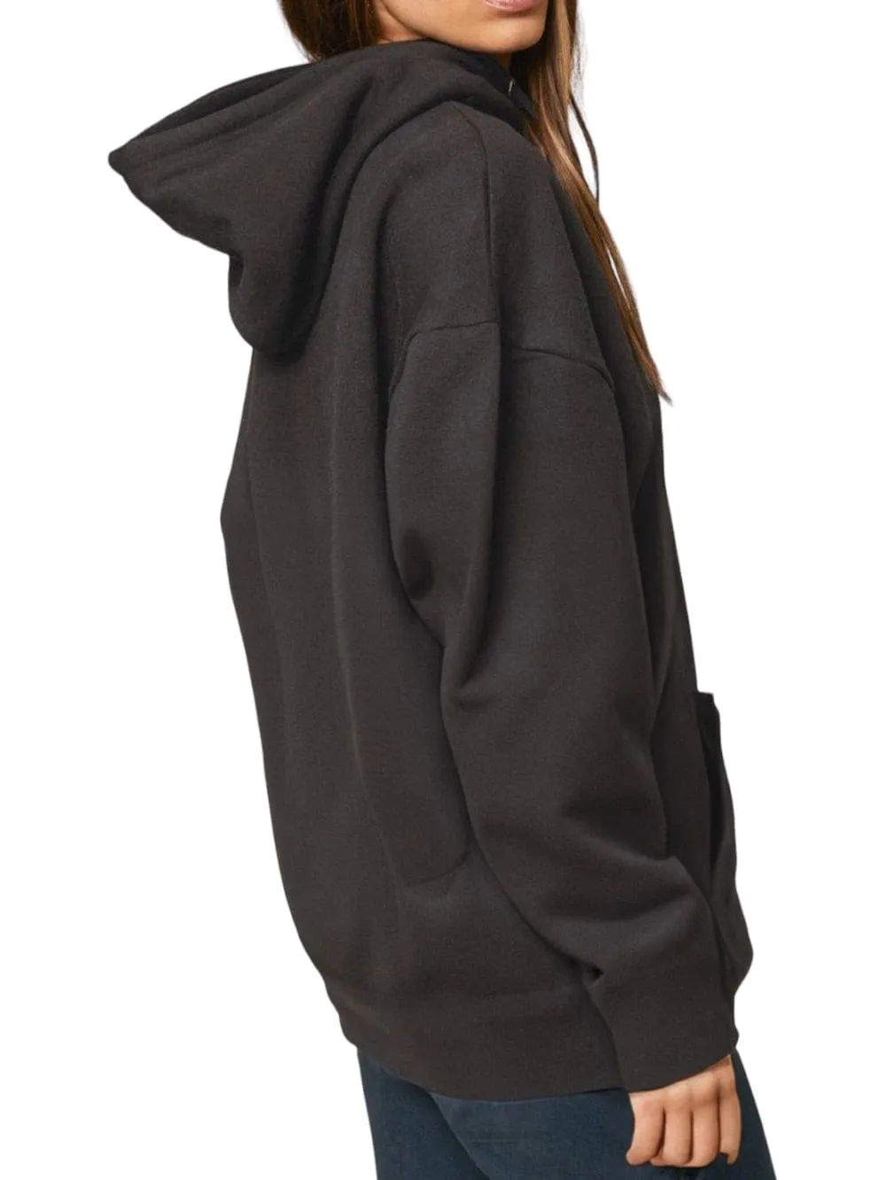 Butterfly Serenity Dropped Shoulder Hoodie