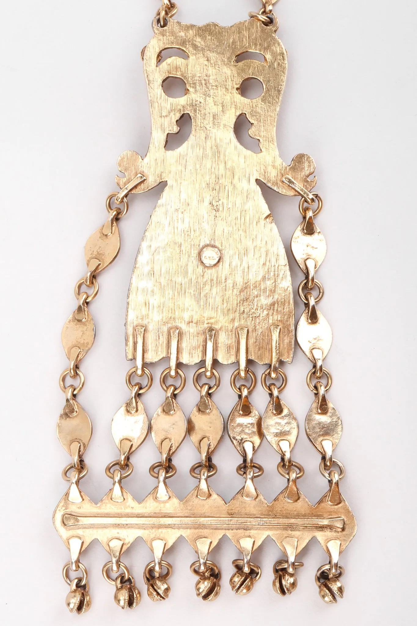 Byzantine Cabochon Plate Necklace