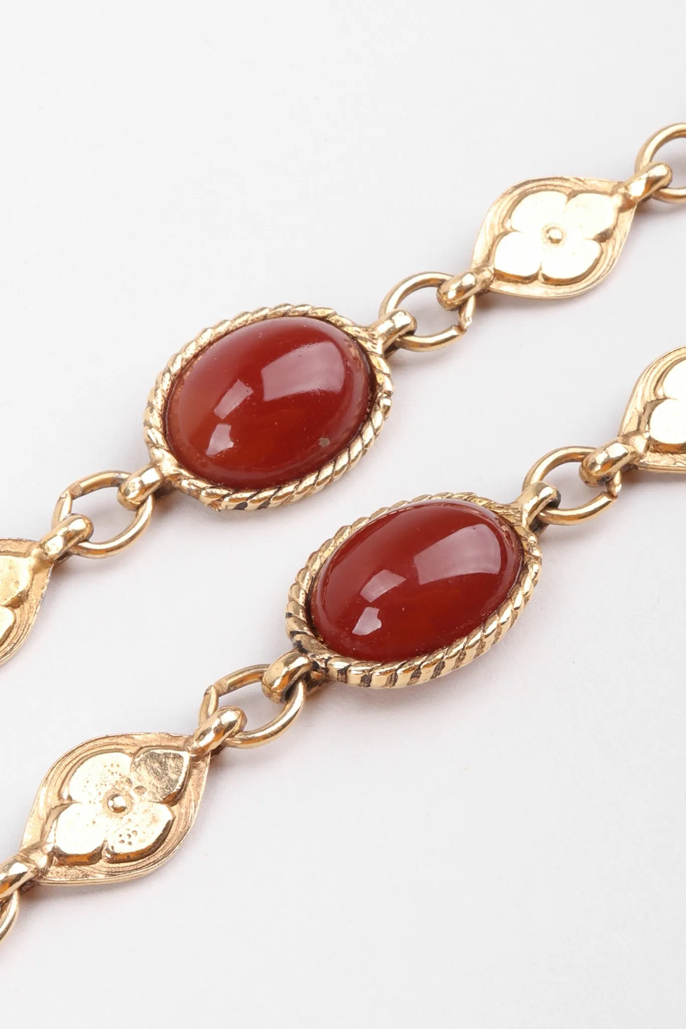 Byzantine Cabochon Plate Necklace