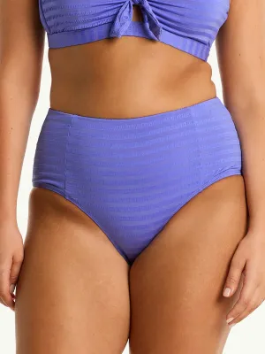 Capri High Waist Bottom In Iris